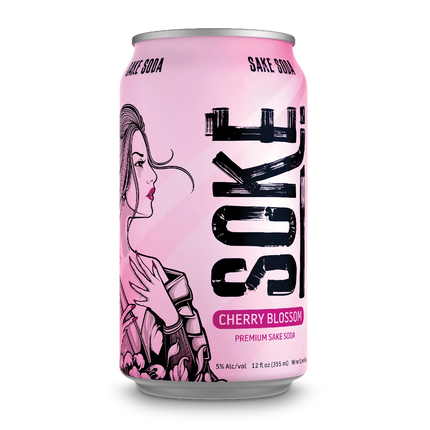 Soke Cherry Blossom Sake Soda - Barbank