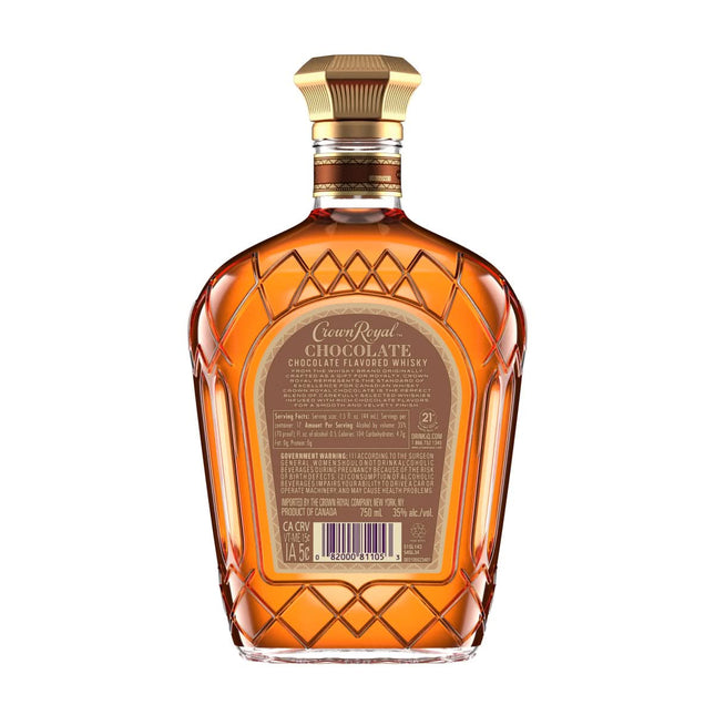 CrownRoyalChocolateFlavoredCanadianWhiskyback