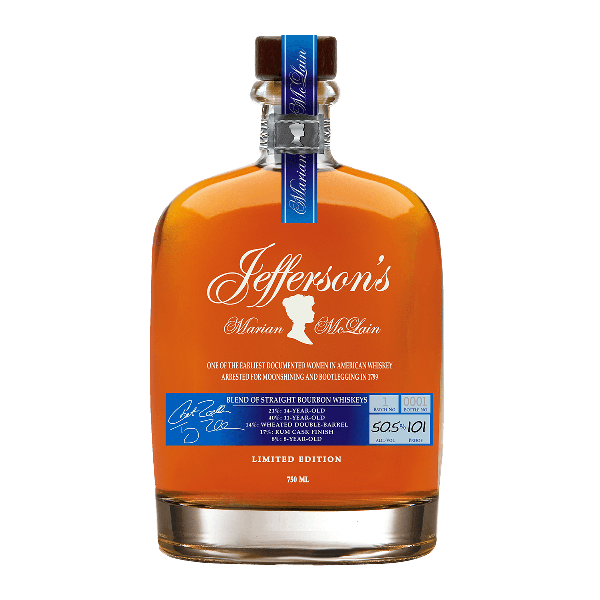 Jeffersons Marian McLain Bourbon Whiskey - Barbank