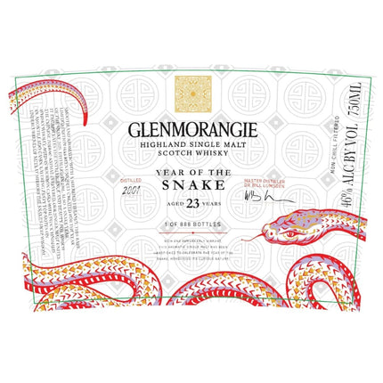 Glenmorangie Year Of The Snake 23 Year Old - Barbank