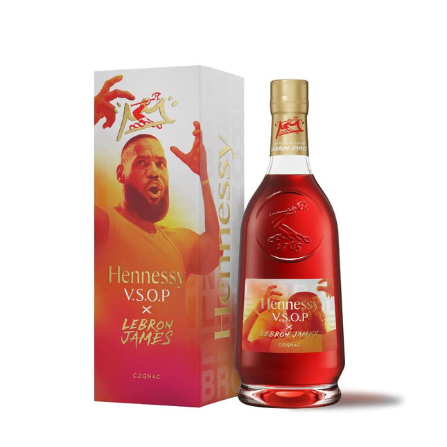 Hennessy V.S.O.P x LeBron James Limited Edition with box