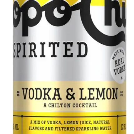 Topo Chico Vodka & Lemon RTD Cocktail - Barbank