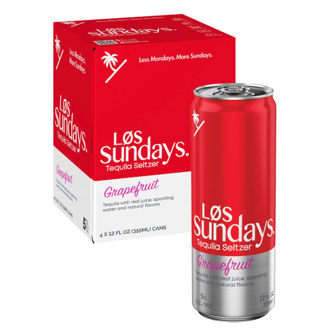 Los Sunday Grapefruit Tequila Seltzer - Barbank