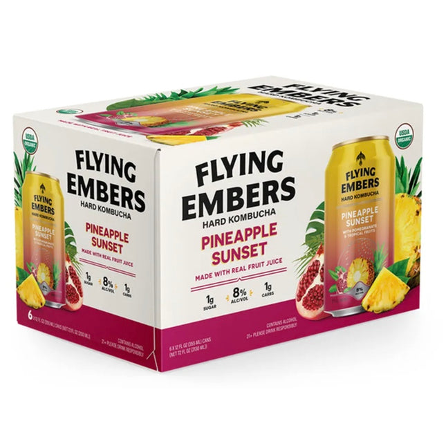 Flying Embers Kombucha Pineapple Sunset - Barbank