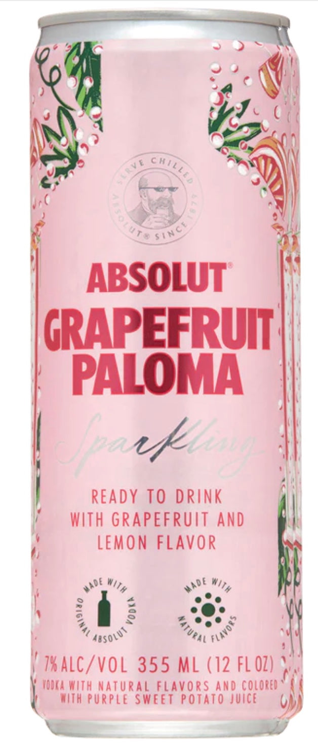 Absolut Grapefruit Paloma RTD Vodka Cocktail