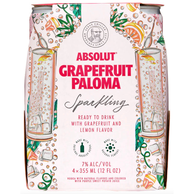 Absolut Grapefruit Paloma RTD Vodka Cocktail - Barbank