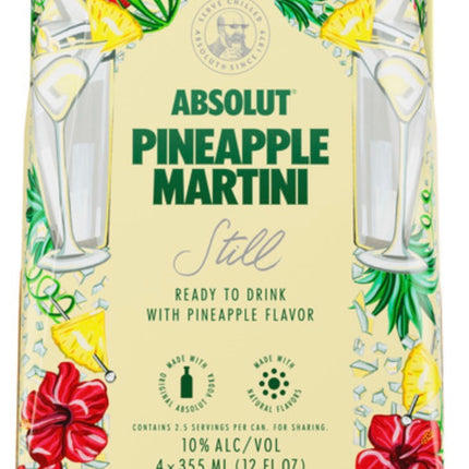 Absolut Pineapple Martini RTD Vodka Cocktail - Barbank