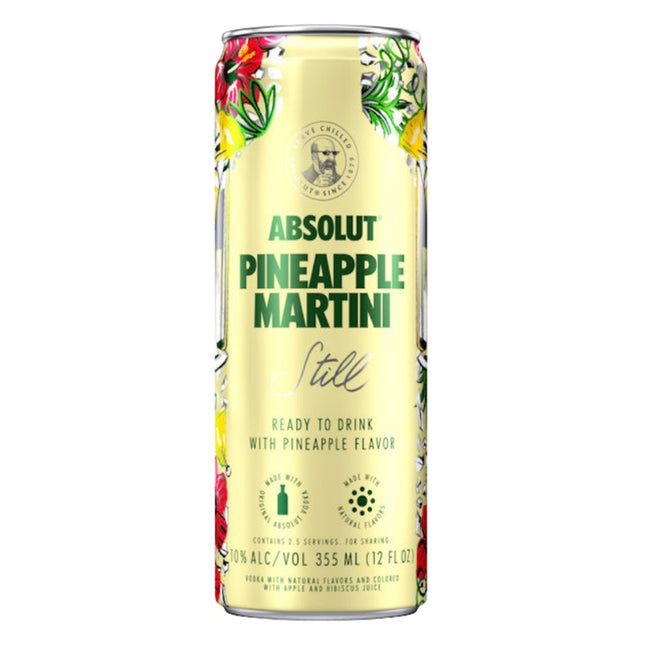 Absolut Pineapple Martini RTD Vodka Cocktail - Barbank