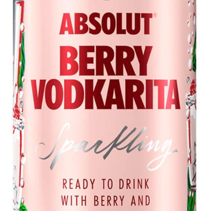 Absolut Berry Vodkarita RTD Vodka Cocktail - Barbank