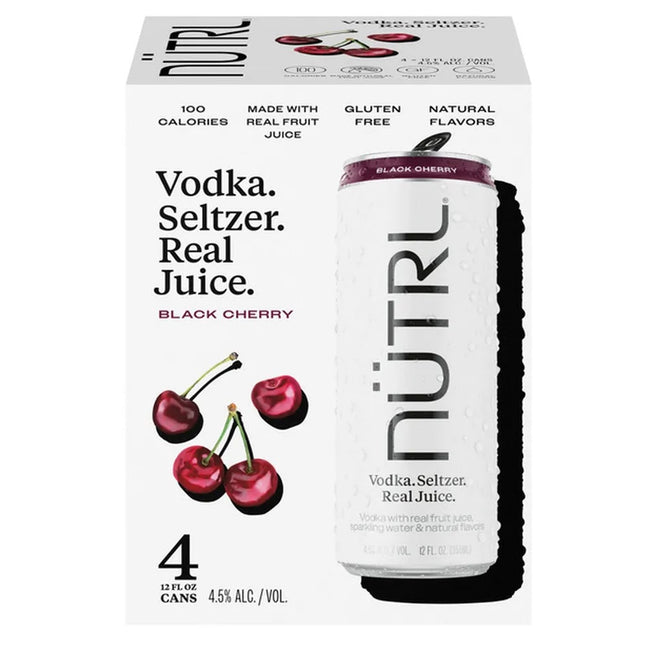 Nutrl Black Cherry Vodka Seltzer - Barbank