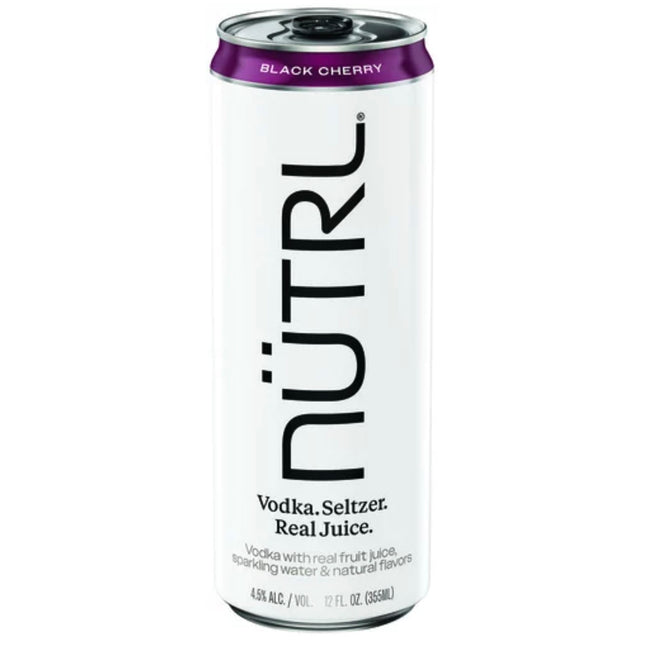 Nutrl Black Cherry Vodka Seltzer - Barbank