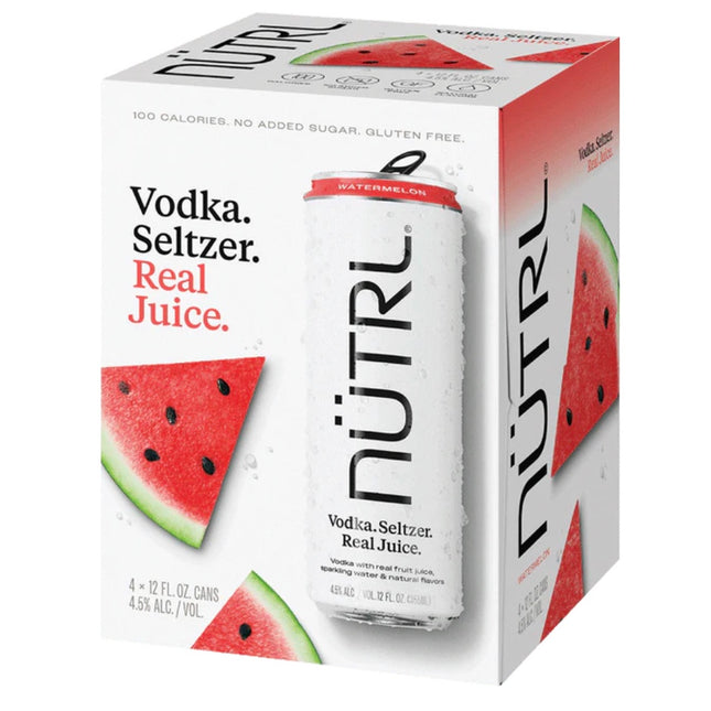 Nutrl Watermelon Vodka Seltzer - Barbank