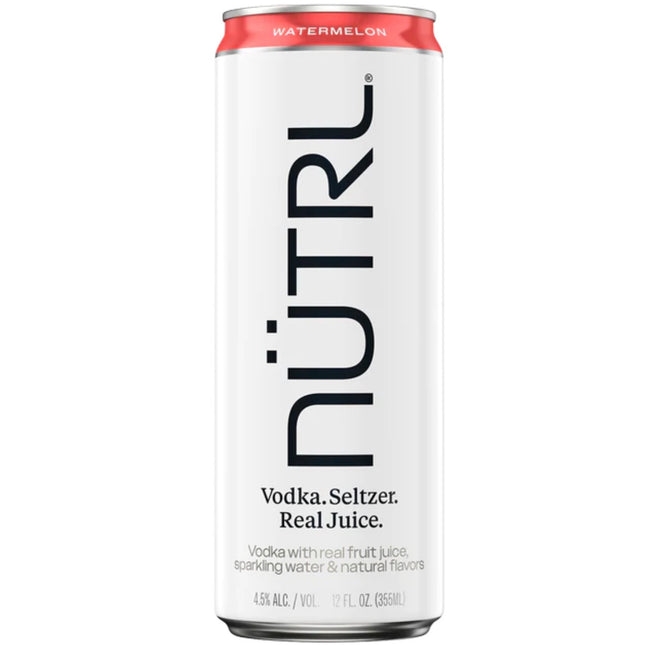 Nutrl Watermelon Vodka Seltzer - Barbank