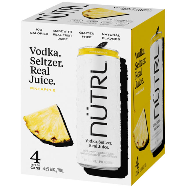 Nutrl Pineapple Vodka Seltzer - Barbank