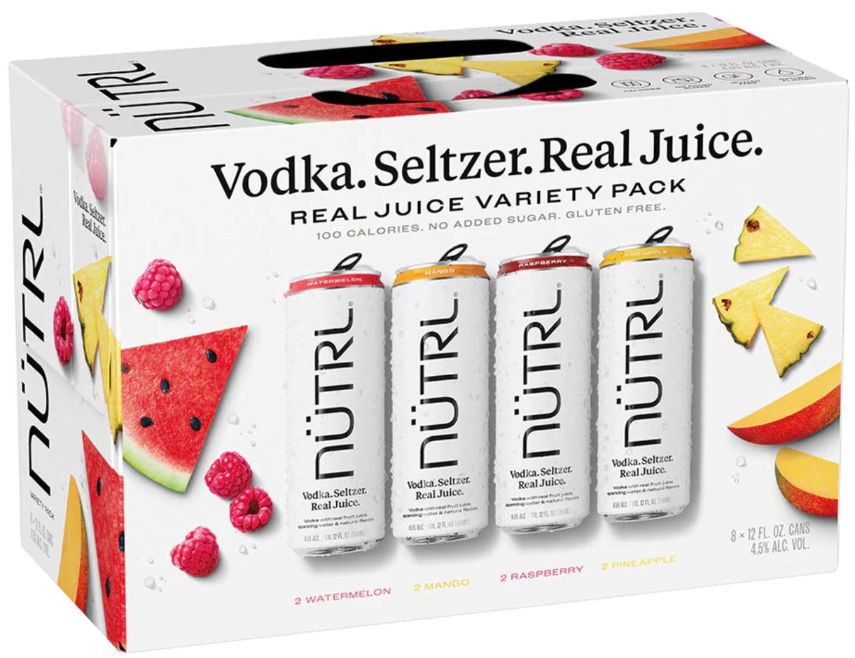 Nutrl Fruit Variety Pack Vodka Seltzer – Barbank