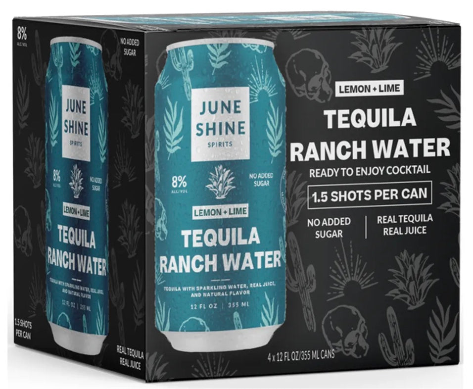 Juneshine Tequila Ranch Water 4 Pack