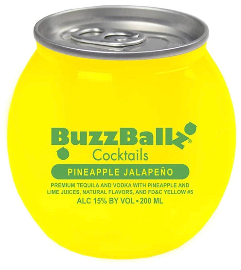 Buzz Ballz Pineapple Jalapeno 200mL
