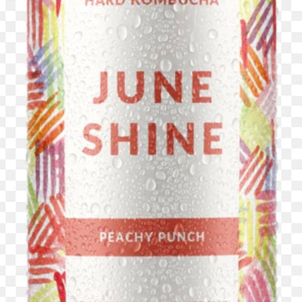 Juneshine Hard Kombucha Peachy Peach