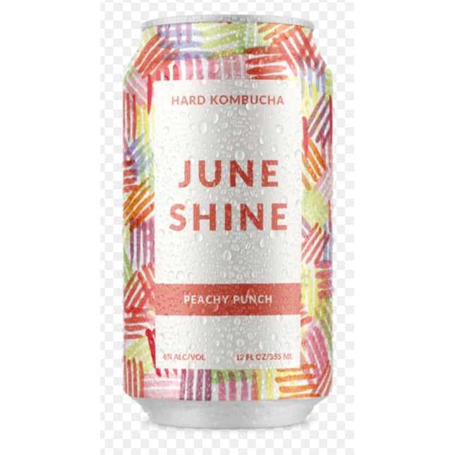 Juneshine Hard Kombucha Peachy Peach