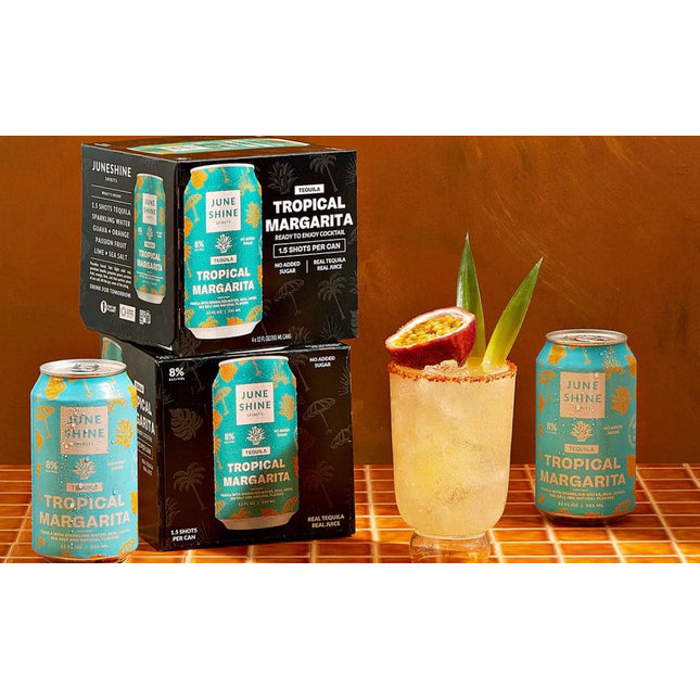 Juneshine Tropical Margarita 4 Pack