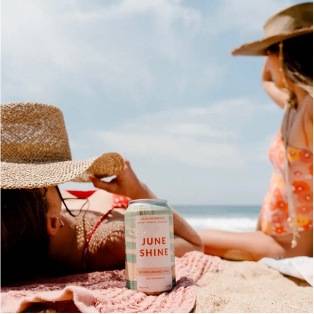Juneshine Hard Kombucha Blood Orange Mint - Barbank