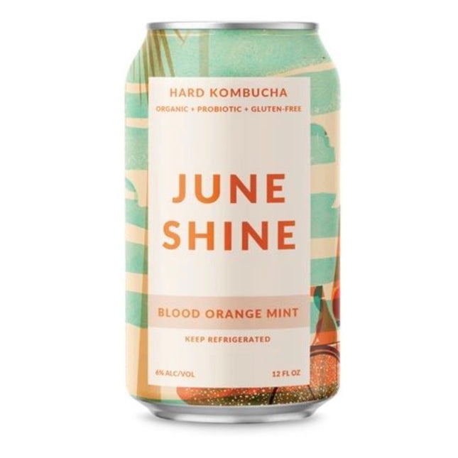 Juneshine Hard Kombucha Blood Orange Mint - Barbank