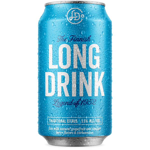 The Long Drink Company Traditional Seltzer 6 Pack - Barbank