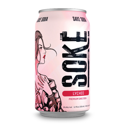 Soke Lychee Sake Soda - Barbank