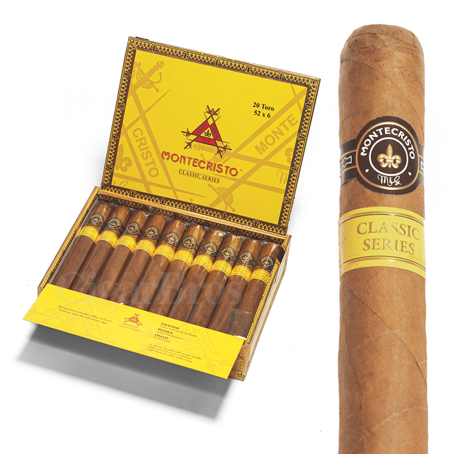 Montecristo Classic Collection Toro Montecristo Classic Collection Toro - Box of 20
