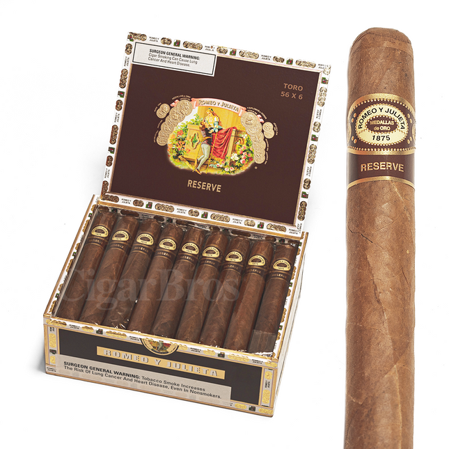 Romeo Y Julieta Reserve Toro Romeo Y Julieta Reserve Toro - Box of 27
