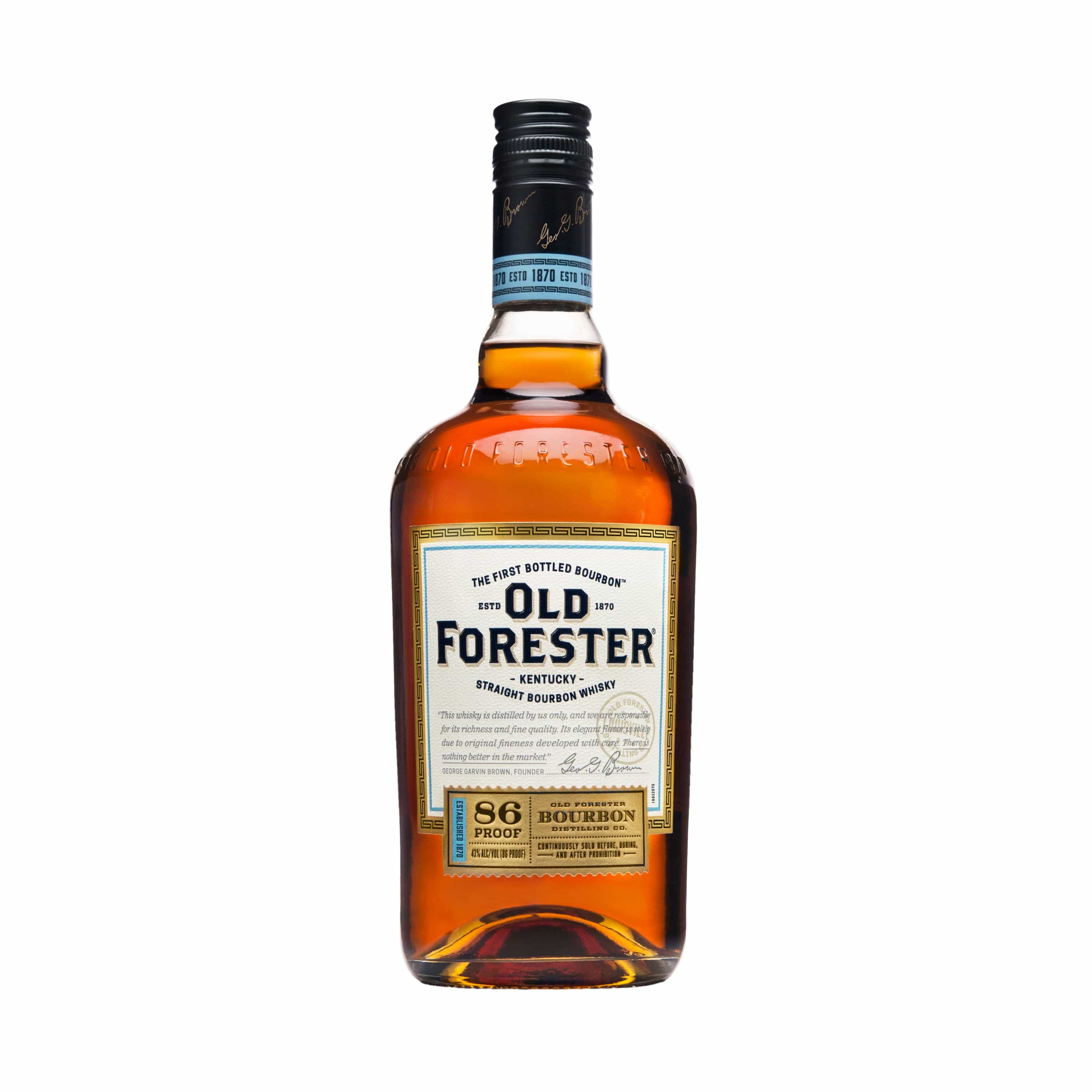 Old Forester 86 Proof Whisky - Barbank