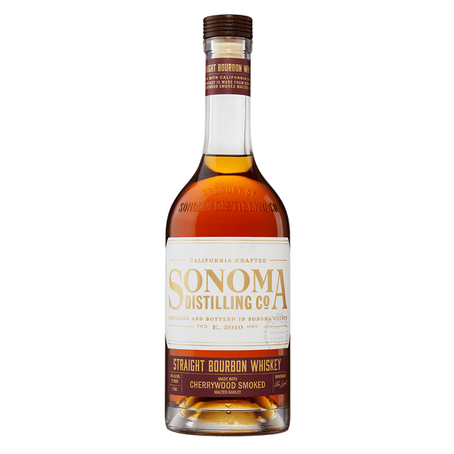 Sonoma Distilling Cherrywood Smoked Bourbon Whiskey - Barbank
