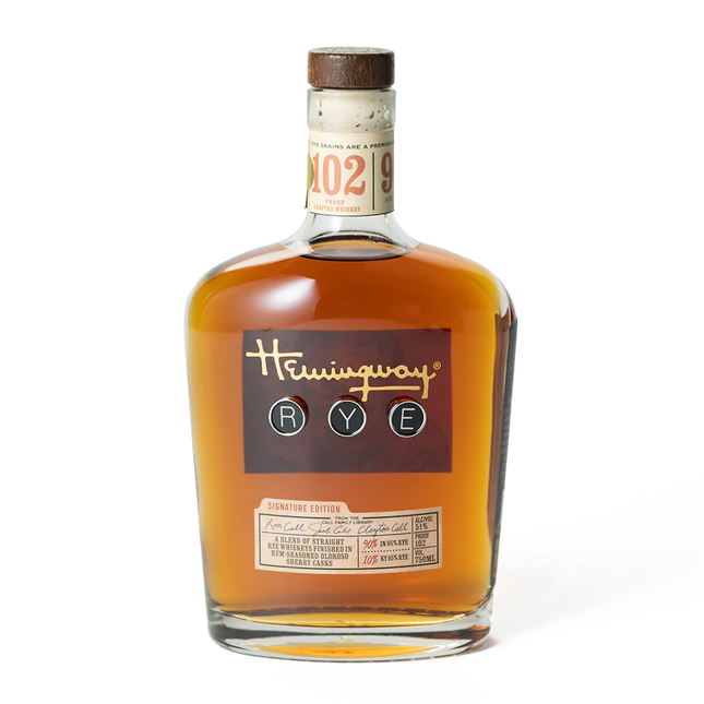 Hemmingway Signature Rye Whiskey - Barbank
