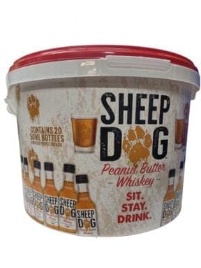 Sheep Dog Party Bucket Peanut Butter Whiskey 20/50mL - Barbank