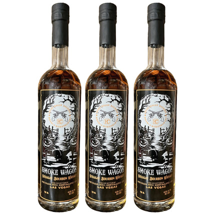 Smoke Wagon Straight Bourbon Glow In The Dark Halloween Edition 2024 3pk