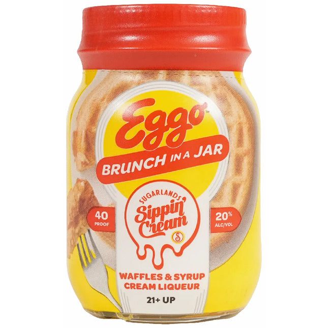 Sugarlands Eggo™ Brunch in a Jar Waffles & Syrup Sippin’ Cream 50ml (40 Proof)