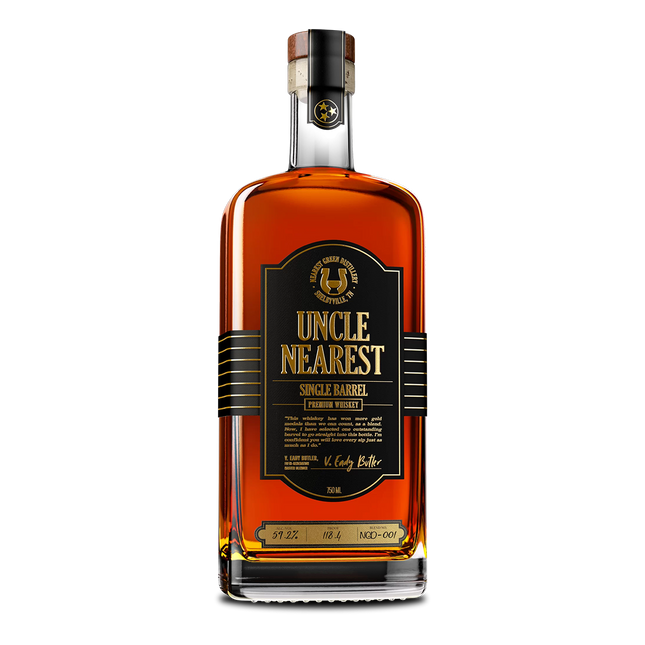 Uncle Nearest Single Barrel Whiskey