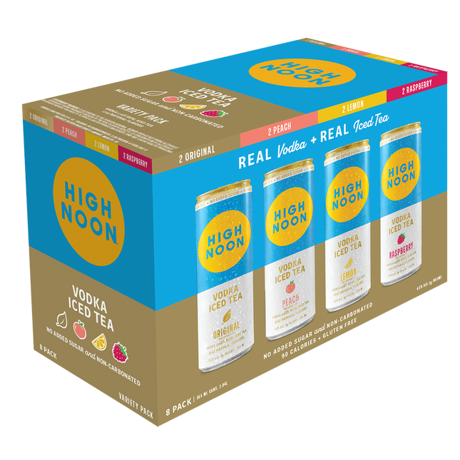 High Noon Vodka Iced Tea Variety Pack - Barbank
