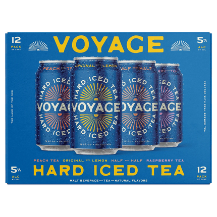 Voyage Hard Iced Tea Variety 12 Pack - Barbank