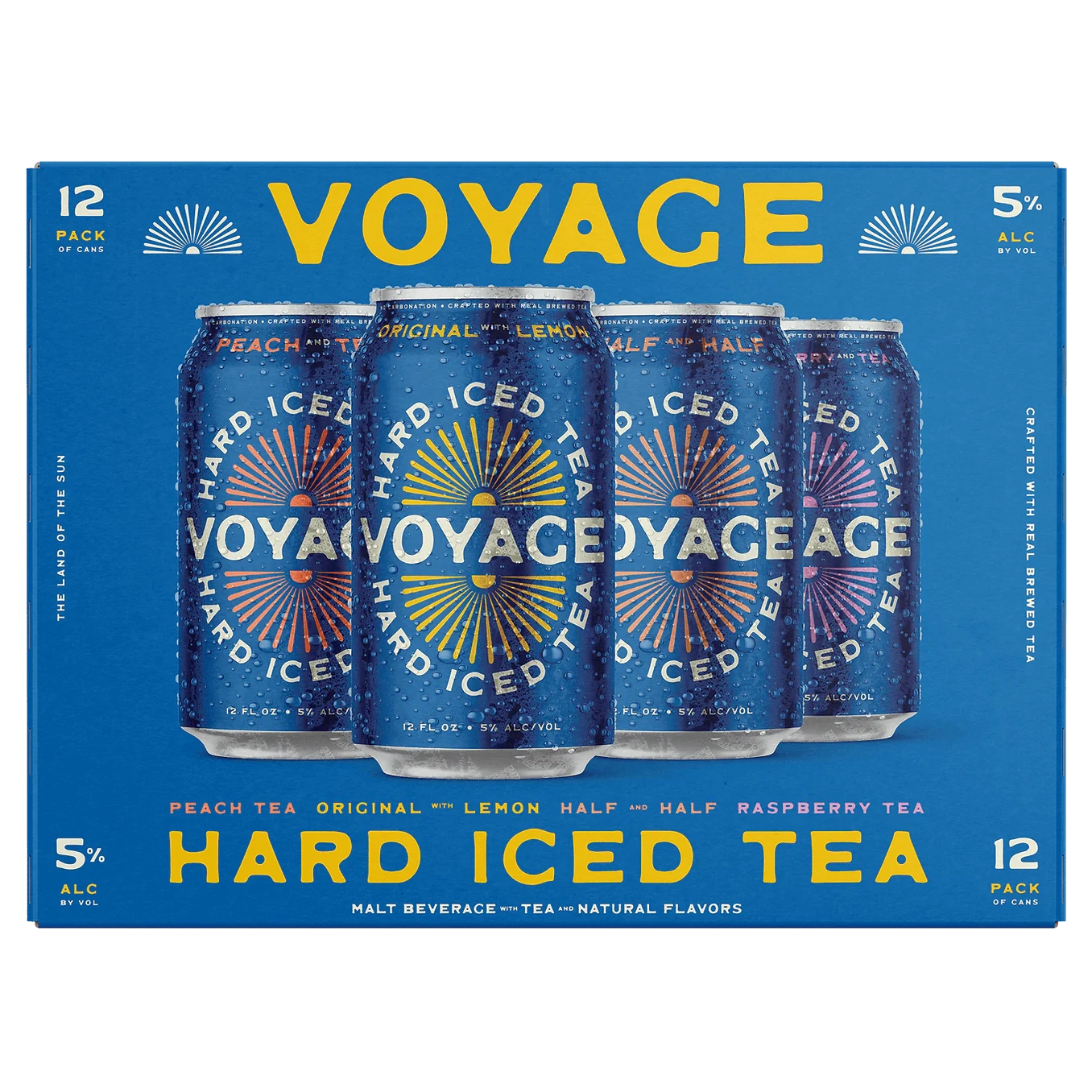 Voyage Hard Iced Tea Variety 12 Pack - Barbank