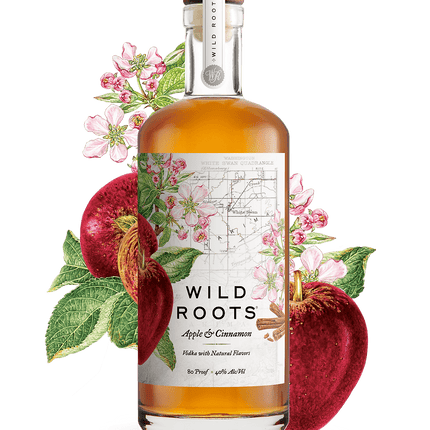 Wild Roots Apple and Cinnamon Vodka - Barbank