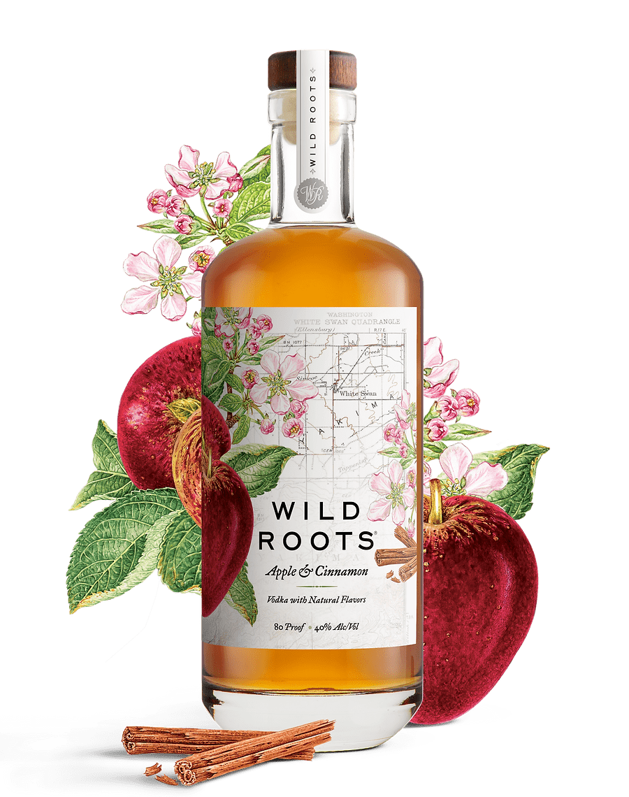 Wild Roots Apple and Cinnamon Vodka - Barbank