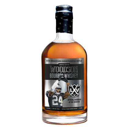 Woodson Whisky 65th Anniversary Limited Edition Charles Woodson Raiders 3 year
