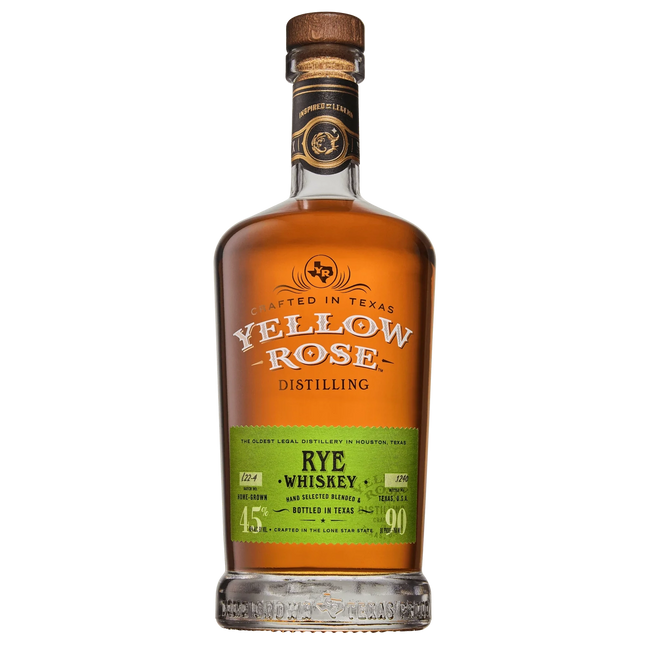 Yellow Rose Rye Whiskey - Barbank