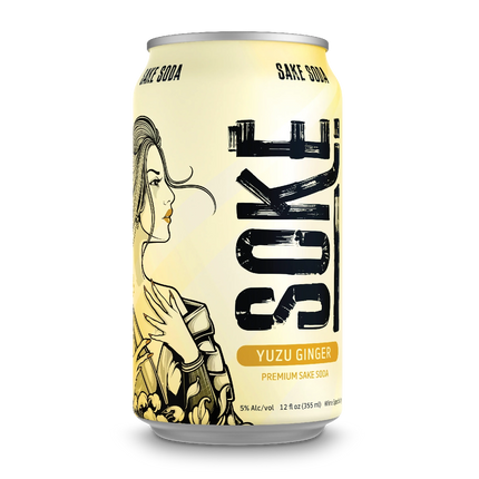 Soke Yuzu Ginger Sake Soda - Barbank