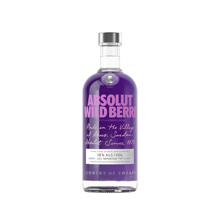 Absolut Wild Berry Vodka 750mL