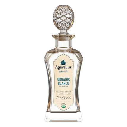 AgaveLuz Organic Blanco Tequila Valentina Edition 700mL