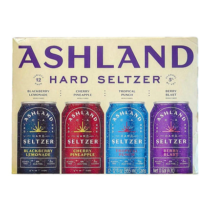 Ashland Hard Seltzer Variety White Pack - Barbank