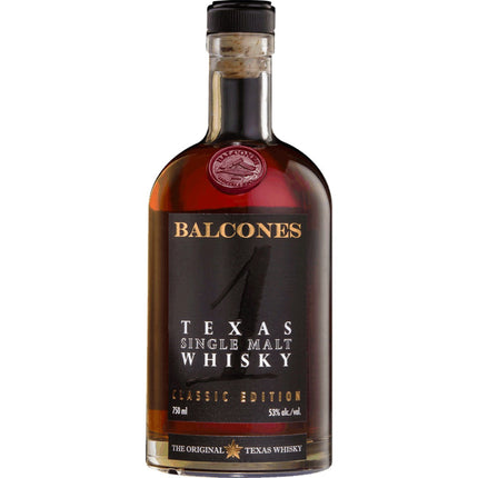 Balcones Single Malt Whiskey