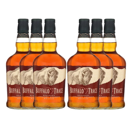 Buffalo Trace Bourbon Whiskey 1L 6 Pack